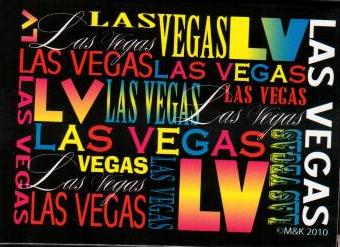 Las Vegas Collage Playing Cards
