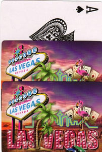 Las Vegas Pink Flamingo Playing Cards