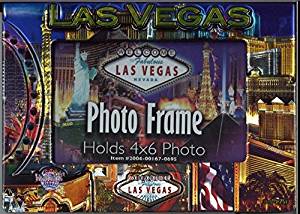 Las Vegas Strip Blue 2D Picture Frame