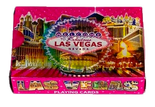 Las Vegas Strip Landmark Foil Playing Cards