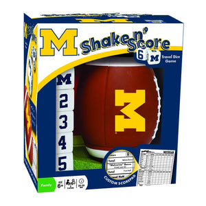 NCAA-College Shake N Score Dice Game