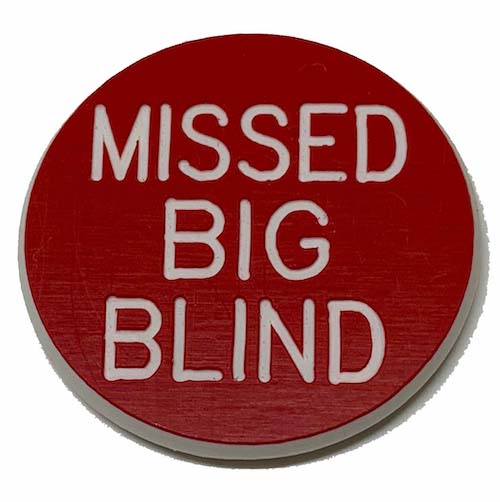 Missed Big Blind - 1.25 Inch Lammer