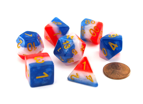 Old Glory  Ployhedral Dice Set