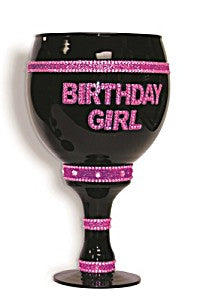 Birthday Girl Wine Glass Goblet