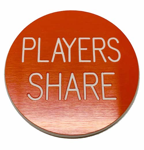 Player Share-  1.25 inch Lammer