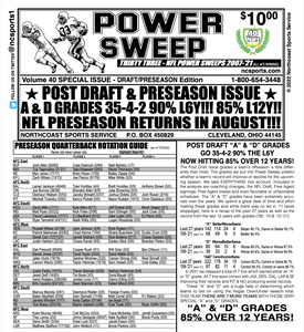 Power Sweeps Weekly Newsletter