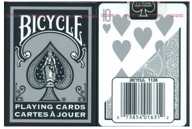 Bicycle-Black/ Silver Rider Back