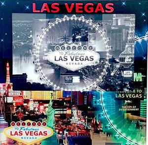 Las Vegas Strip Picture Frame- Blue