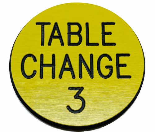Table Change 3- 1.25 inch Lammer