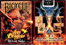 Bicycle-Annie Stokes Dark Hearts & Age of Dragons  (2 Pack )
