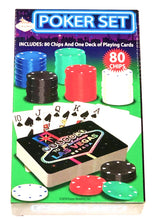 Poker Set (80 Chip Set & One Deck)